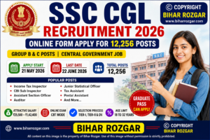 SSC CGL Recruitment 2026 Online